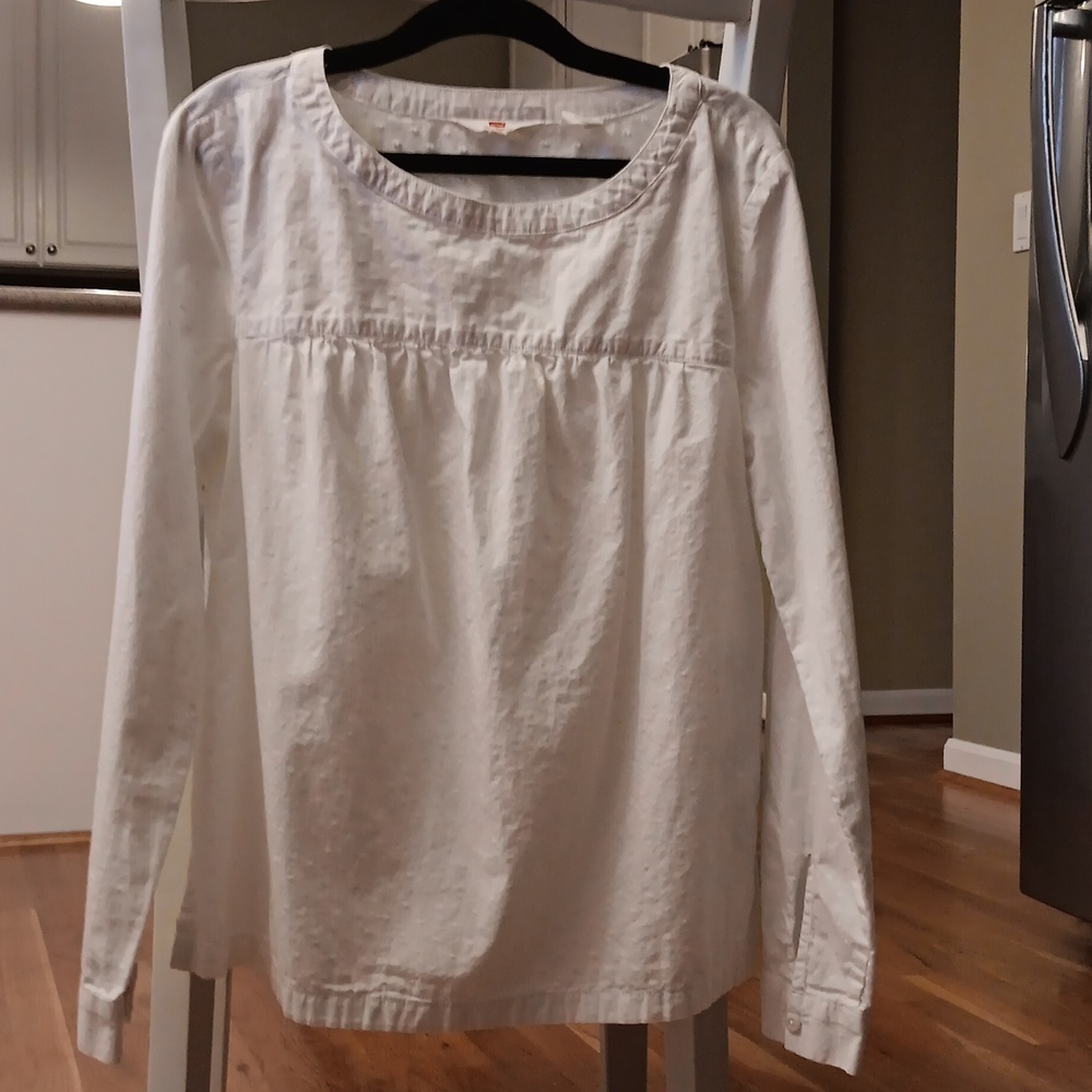 Levi's White Blouse